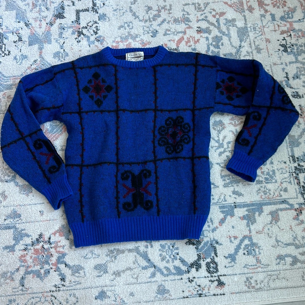 Christian Dior sweater size medium